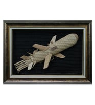 e38 EL İŞÇİLİĞİ SEPET ÖRÜCÜLÜĞÜ TABLO ÇAKIR FÜZE 70x50 cm - 5998 (Karışık)