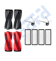 Roborock Qrevo Curv Uyumlu 2 Ana Fırça 2 Yan Fırça 4 Filtre PKT-iasgf0000584