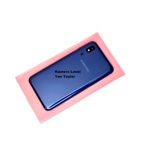 Tkgz Samsung Galaxy A260 Galaxy A2 Core Kasa Pil Kapağı Batarya Kapağı MAVİ