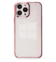 Durukar® iPhone 13 Pro Kılıf Element Silikon - Pembe