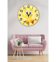 bilge Tasarım Çocuk Odası Duvar Saati 30 x 30 CM (Karışık)