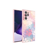 Samsung Galaxy Note 20 Ultra Uyumlu Kılıf Kamera Korumalı Desenli Sert Silikon Zore Epoksi Kapak (Model 4)