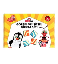 Redka Görsel ve İşitsel Dikkat Seti 2 Yaş