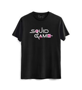 Squid Game Siyah Tshirt