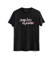 Squid Game Siyah Tshirt