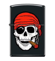 Zippo Skull With Cigar Çakmak 218-102064 (4-2)