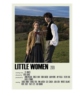 Little Women Alternatif (2) Tablo Ahşap Poster Dekoratif