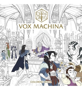 Critical Role: Vox Machina Coloring Book