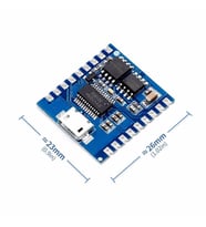 DY-SV17F MP3 Wav Ses Çalma Modülü 4mb, 5W Hoparlör, Microusb