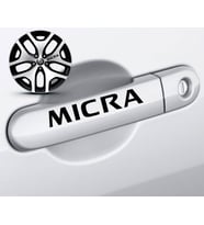 Micra Kapı Kolu Sticker 10Adet