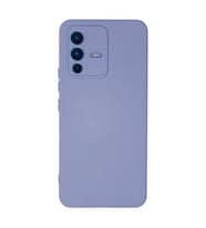 V23 5G Kılıf Nano Içi Kadife Silikon - Lila