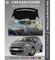 FIAT PUNTO GRANDE (2005-2018) Torpido Örtüsü Torpido Koruma Tam Uyum Kaymaz Kolay Montaj