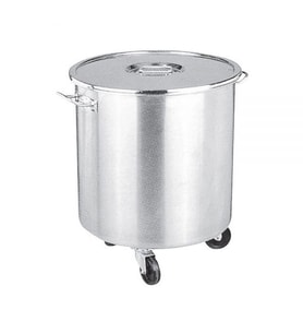 Vital VCA-01 Paslanmaz Çelik Çöp Arabası