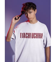 Uchiha Itachi Naruto Sırt Baskılı Unisex Oversize Anime Tişört