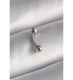 316L Çelik Gümüş Renk Topçuk Model Piercing TJ-PR1363