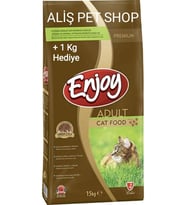 Enjoy Tavuklu Yetişkin Kedi Maması 15 Kg+1KG