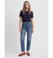 LCW Jeans İndigo Petite Mom Fit Kadın Jean Pantolon