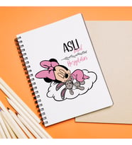 Hoş Geldin Bebek Tasarımlı Defter Kişiye Özel