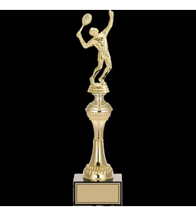 ODAK KUPA - Figürlü Kupalar - Tenis Erkek Figürlü Kupalar FG-029 B - 36 cm