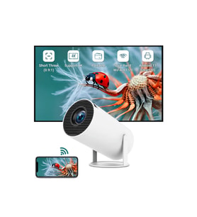 Taşınabilir Android 11 Bluetooth Full HD 720p Projektör - Her Yerde Sinema Keyfi