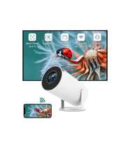 Taşınabilir Android 11 Bluetooth Full HD 720p Projektör - Her Yerde Sinema Keyfi