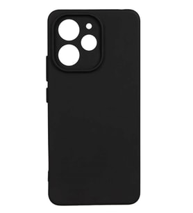 Xiaomi Poco M6 Pro Kılıf Lüx Kamera Koruma Çıkıntılı Soft Silikon (Siyah)