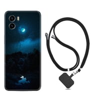 Vivo Y15S Y32 Y33S Y51 Y53S Kılıf Boyun Askılı Silikon Gece 1633