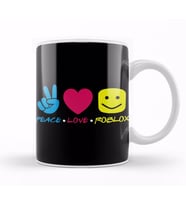 Roblox Peace Love Kupa Bardak Porselen