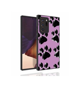 Samsung Galaxy Note 20 Ultra Uyumlu Kılıf Desenli Kamera Korumalı Parlak Zore Nora Kapak (Model 3)