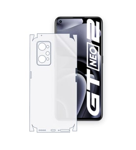 SChitec Realme GT Neo 2 Uyumlu Fullbody Arka Kaplama Hidrojel Koruyucu Film