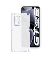 SChitec Realme GT Neo 2 Uyumlu Fullbody Arka Kaplama Hidrojel Koruyucu Film