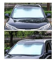 Otomatik Makaralı Oto Ön Cam Güneşlik