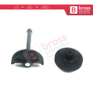 BMW İçin 1 Set 2 Parça Gaz Kelebeği Gövdesi Aktüatör Dişlisi 13627838085