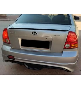 Hyundai Accent Admire Arka Ek Mat Siyah Plastik Karlık 2000-2006