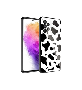 Samsung Galaxy A33 5G Uyumlu Kılıf Kamera Korumalı Desenli Sert Silikon Zore Epoksi Kapak (Model 7)