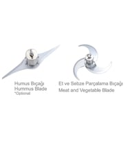 Bosfor 20 Lt Standart Model Et-Sebze Parçalama (Zırh Kıyma) ve Humus Makinesi (Gri)