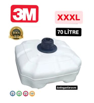 3m Plastik Şemsiye Bidonu 75 Litre Su