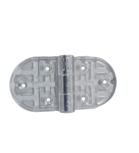 Şen Plastik Masa Menteşe 7cm Şeffaf ( 10 adet ) (Metal)