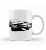 Supernatural 1967 Impala Kupa Bardak Porselen
