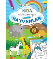 Boya ve Kelimeleri Öğren - Hayvanlar