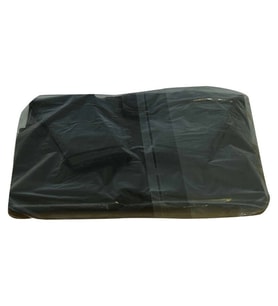 Battal Boy Atlet Geri Dönüşüm Granül Çanta Poşet 65X35 Cm Kalın Siyah 1000 Gr 1 Paket