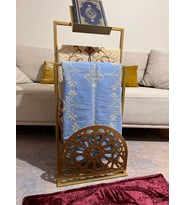 Meva Rahleli Seccade Askısı ,İslami Dekor, Ramazan Dekoru (Gold)