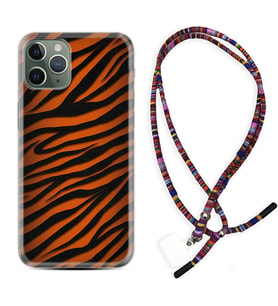 Apple iPhone 11 12 13 14 Pro Max Kılıf Boyun Asklı Rasta Silikon Leopar Yeni 1676