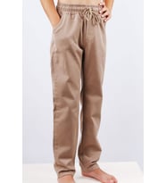 ÇOCUK UNİSEX OKUL PANTOLONU BELİ LASTİKLİ (Taba)