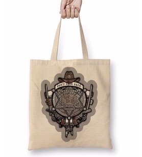 The Walking Dead Crest Bez Çanta Uzun Saplı