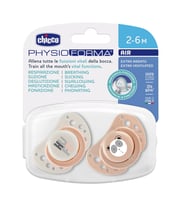 Chicco PhysioForma Air 2'li Silikon Emzik 2-6 Ay Kız