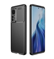Xiaomi Mi 12 Kılıf Zore Negro Karbon Tasarım Silikon Kılıf (Siyah)