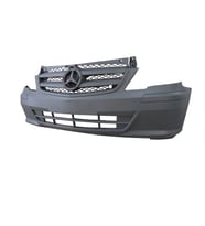 MERCEDES VITO- W639- 11/14; ÖN TAMPON KOYU GRİ (SİS DELİKSİZ (KENDİNDEN PANJURLU)(BANTLI) (İTALYA)