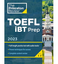 Princeton Review Toefl Ibt Prep With Audio/Listening Tracks, 2023: Practice Test   Audio   Strategie