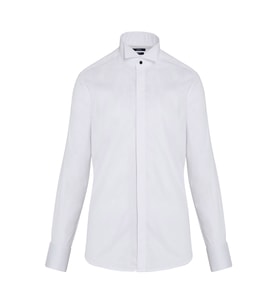 Hatemoğlu Beyaz Cerimonia Slim Fit Gömlek